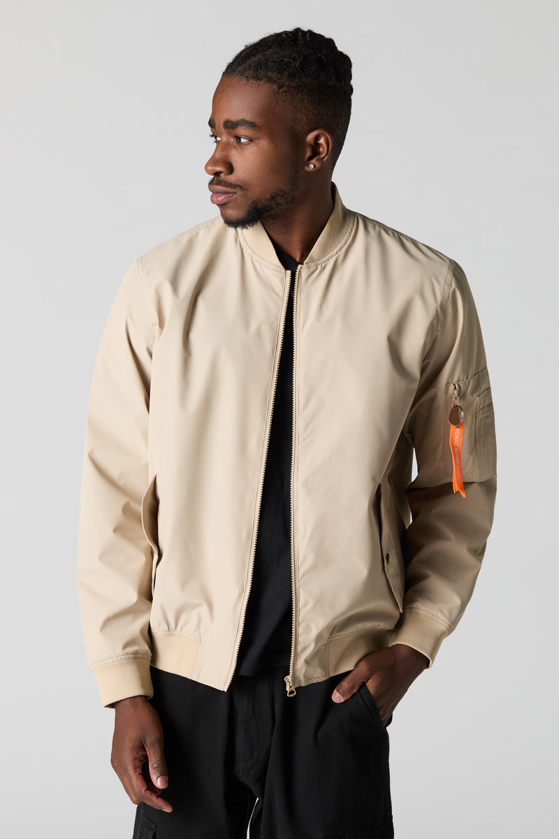 Nylon Bomber Jacket
